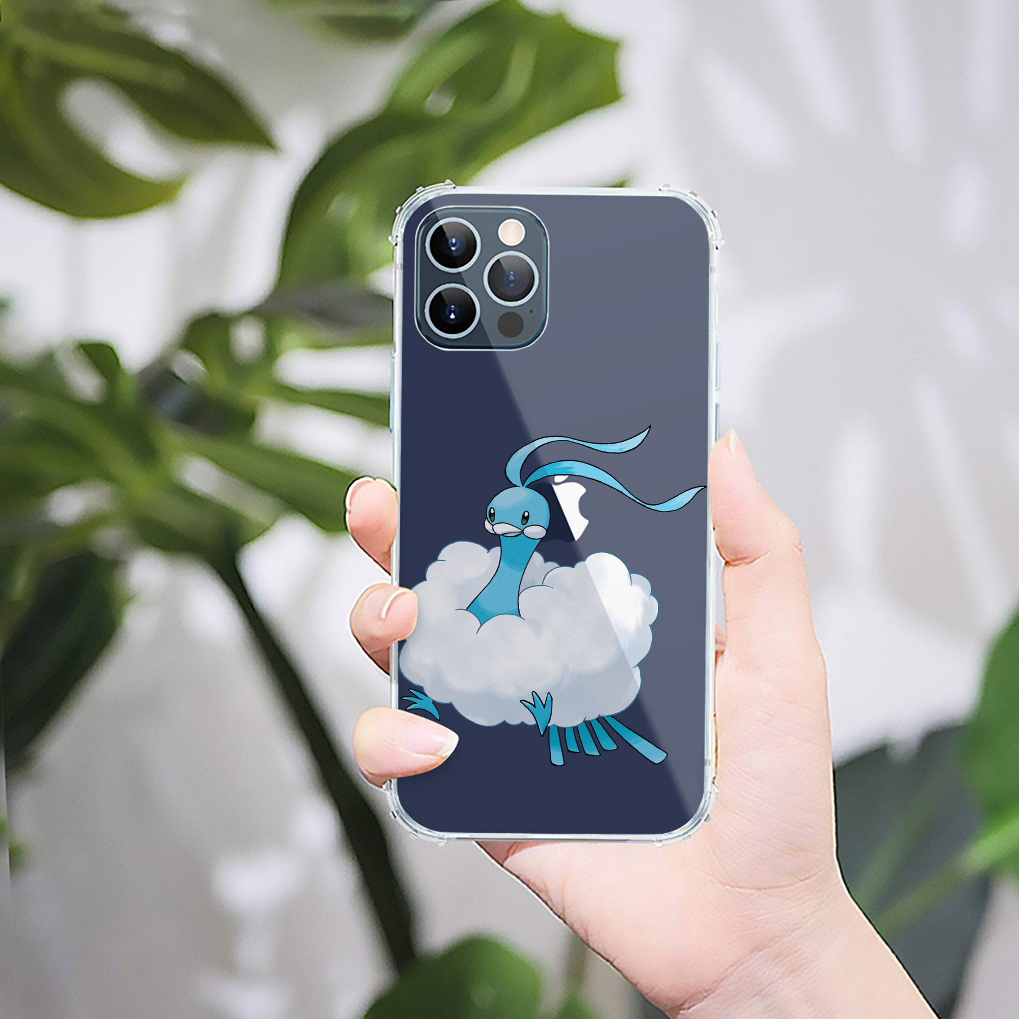 （画像用） ポケットモンスター Pokémon 【iPhone 12シリーズ対応】透明スマホケース（クリアソフトケース）